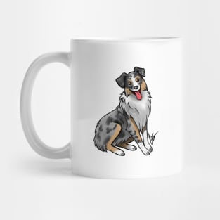 Dog - Australian Shepherd - Blue Merle Mug